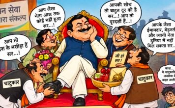 अच्छे दिन की संभावना दिखी तो कांग्रेस के इर्द गिर्द नजर आने लगे भाजपा के सैटर, कभी स्टॉफ को चमकाने वाले अब दरबार में खडे होकर लगा रहे हाजिरी, मेहनतकश कार्यकर्ता हैरान,,